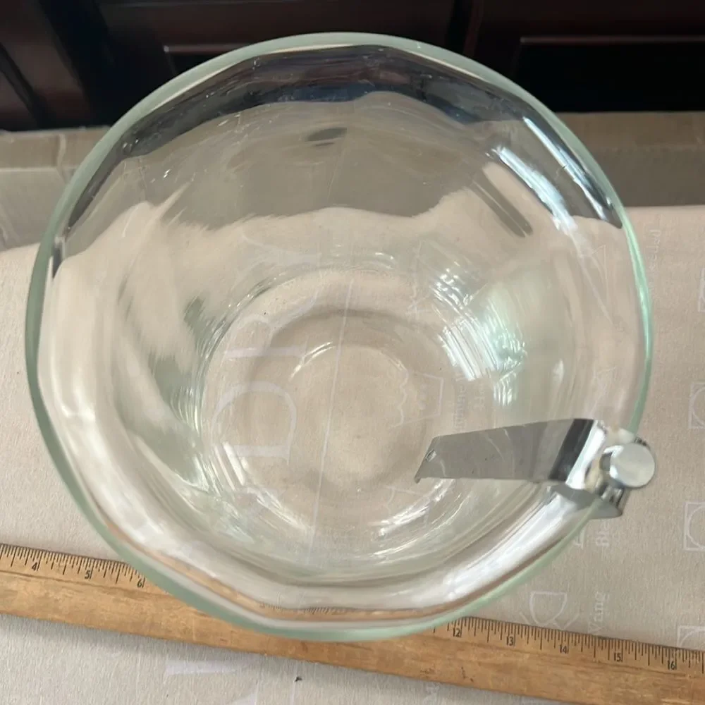 Glass Ice Bucket/ Wine Chiller
